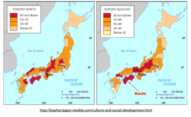 Japan-Shinto-Buddhism-Map